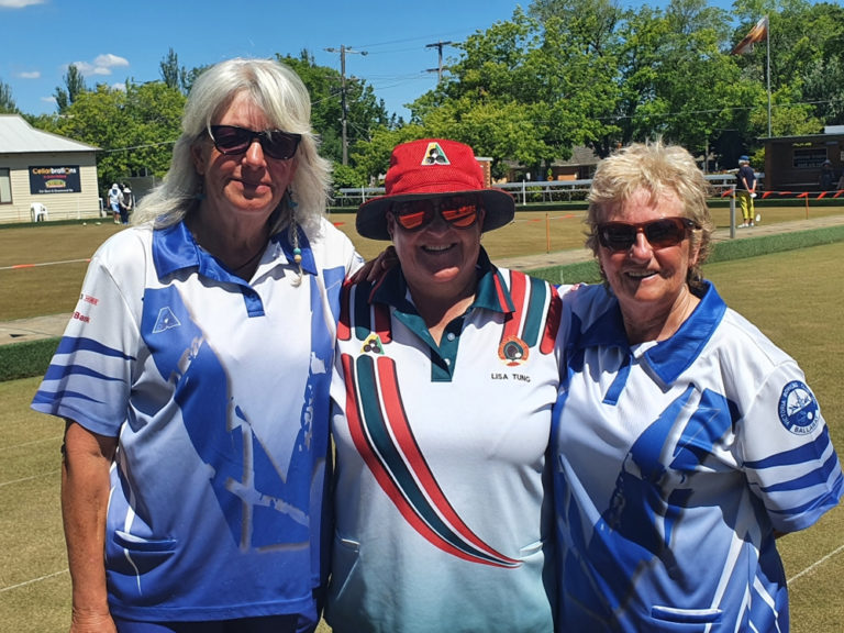 Women's Triples Winners - Ballarat Highlands